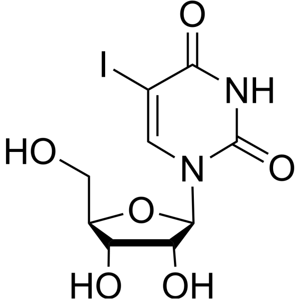 5-Iodouridine Chemical Structure