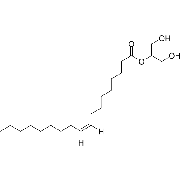 2-Oleoylglycerol Chemical Structure