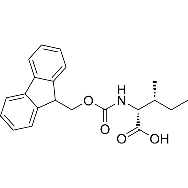 Fmoc-D-Isoleucine Chemical Structure