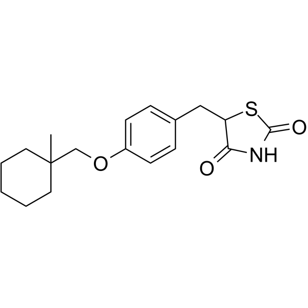 Ciglitazone Chemical Structure