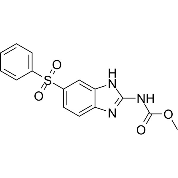 Fenbendazole sulfone Chemical Structure