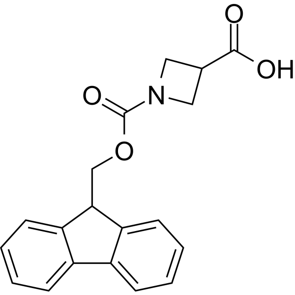Fmoc-azetidine-3-carboxylic acid Chemical Structure