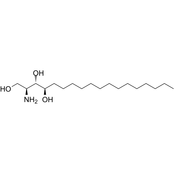 Phytosphingosine Chemical Structure