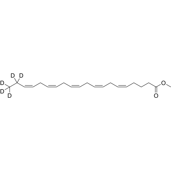 Eicosapentaenoic acid methyl ester-d<sub>5</sub> Chemical Structure