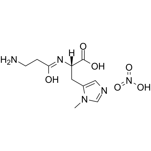 L-Anserine nitrate Chemical Structure