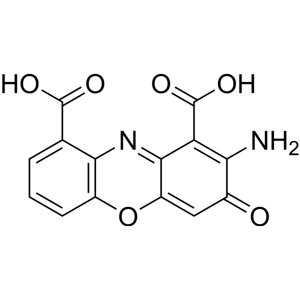Cinnabarinic acid (Standard) Chemical Structure