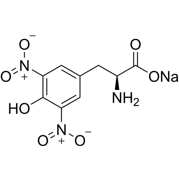 3,5-Dinitro-L-tyrosine sodium Chemical Structure