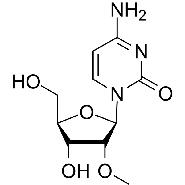 2'-O-Methylcytidine Chemical Structure