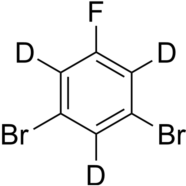 1,3-Dibromo-5-fluorobenzene-d<sub>3</sub> Chemical Structure