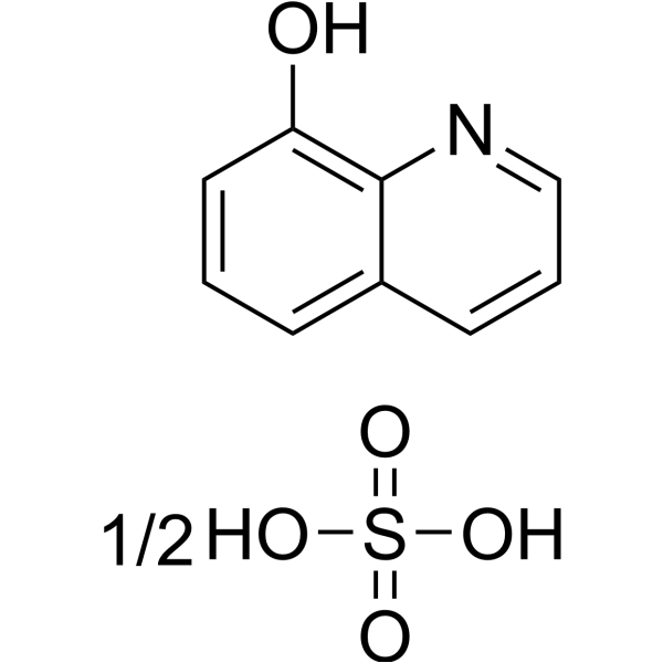 <em>8</em>-Hydroxyquinoline hemisulfate