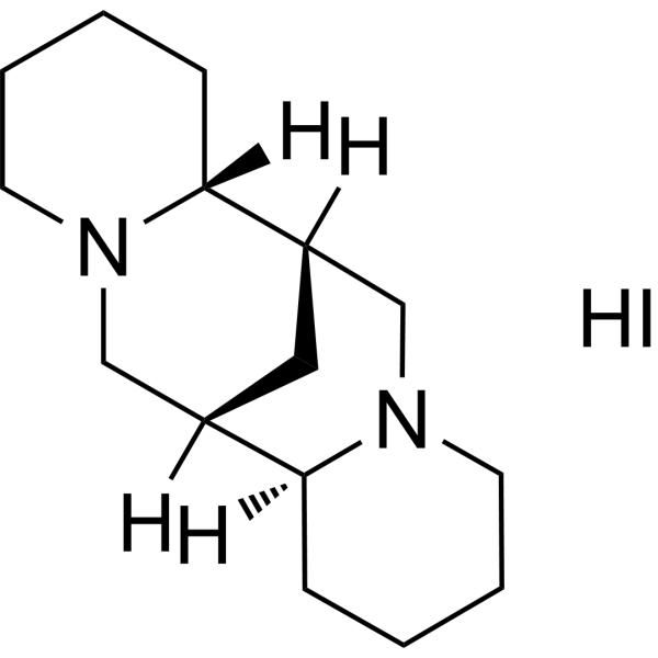 (-)-Sparteine hydroiodide Chemical Structure