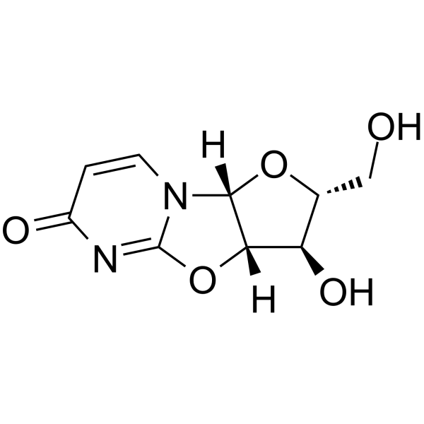 2,2'-Anhydrouridine Chemical Structure