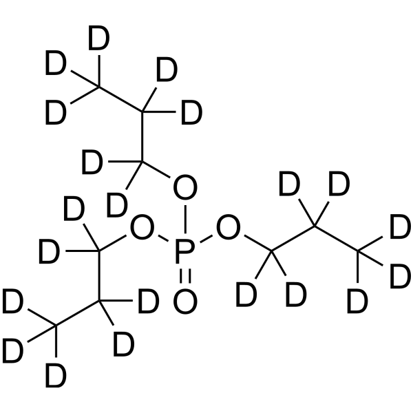 Tripropyl phosphate-d<sub>21</sub> Chemical Structure