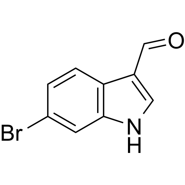 6-Bromo-1H-indole-3-carbaldehyde Chemical Structure