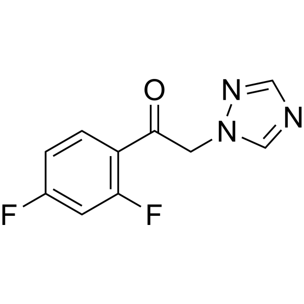 1-(2,4-Difluorophenyl)-2-(1H-1,2,4-triazol-1-yl)ethanone Chemical Structure