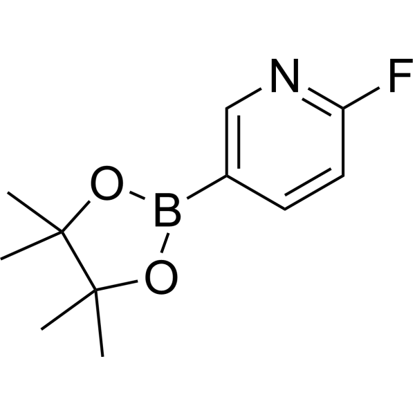 2-Fluoropyridine-5-boronic acid pinacol ester Chemical Structure