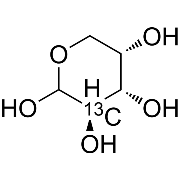 <em>L</em>-Arabinopyranose-13C