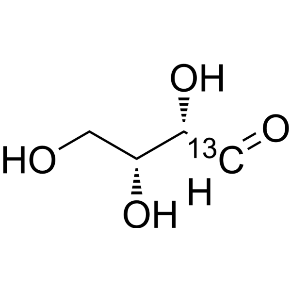(2S,3<em>R</em>)-2,3,4-Trihydroxybutanal-13C