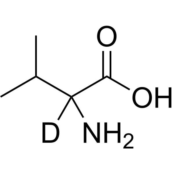 DL-Valine-d Chemical Structure