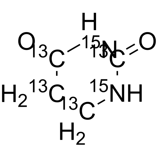Dihydrouracil-13C4,15<em>N</em>2