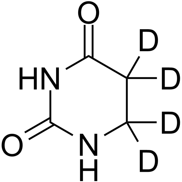Dihydrouracil-d4 Chemical Structure