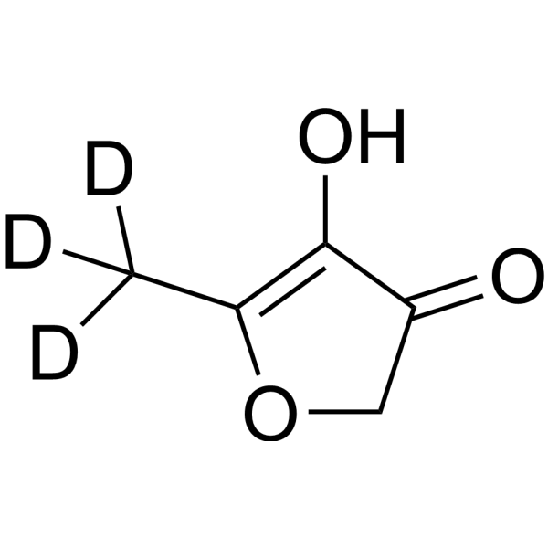 4-Hydroxy-<em>5</em>-methylfuran-3(2H)-one-d3