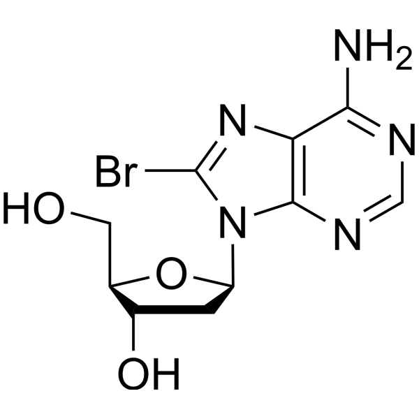 8-Bromo-2'-deoxyadenosine Chemical Structure
