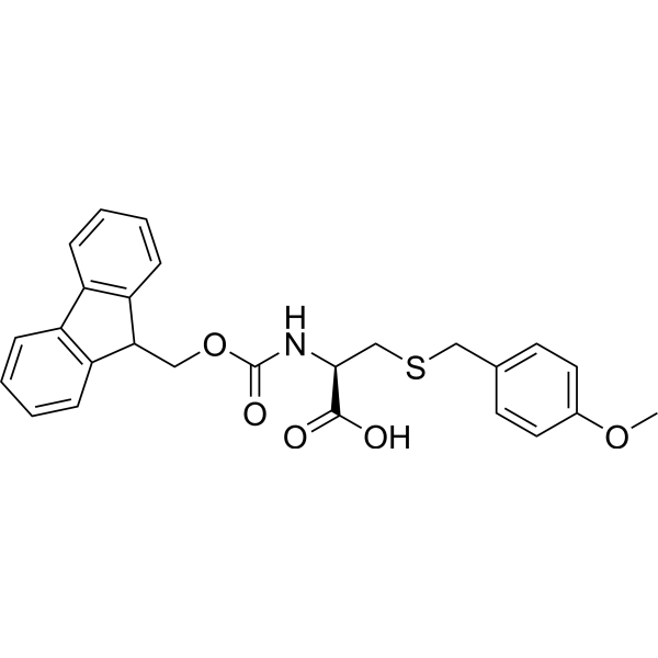 Fmoc-Cys(pMeOBzl)-OH Chemical Structure