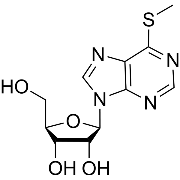 6-Methylmercaptopurine riboside Chemical Structure