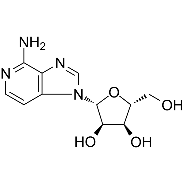 3-Deazaadenosine Chemical Structure