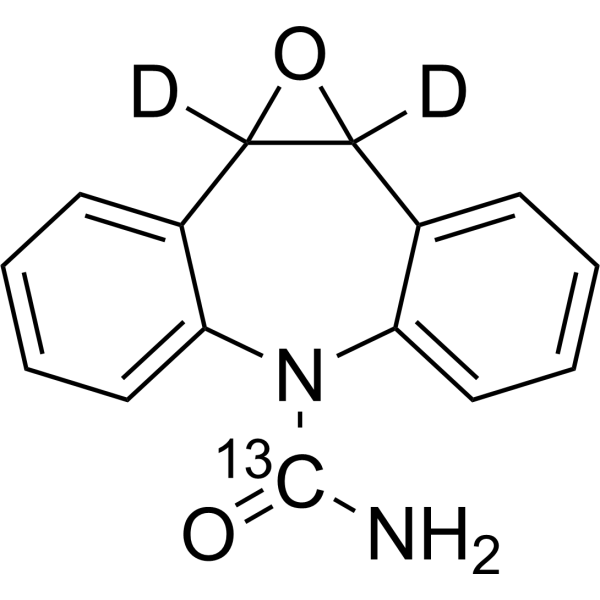 <em>Carbamazepine</em> 10,11-epoxide-13C,d2