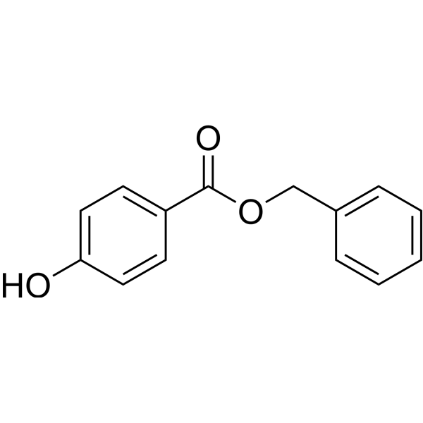 Benzyl 4-hydroxybenzoate Chemical Structure