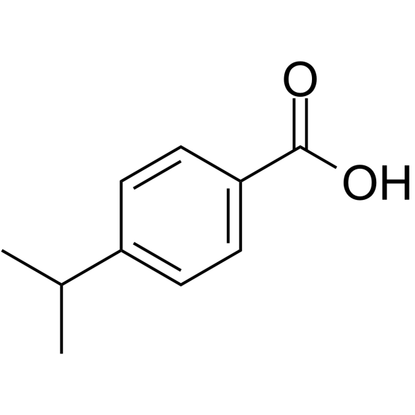4-Isopropylbenzoic acid Chemical Structure