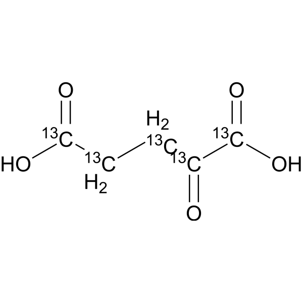 2-Ketoglutaric acid-<sup>13</sup>C<sub>5</sub>