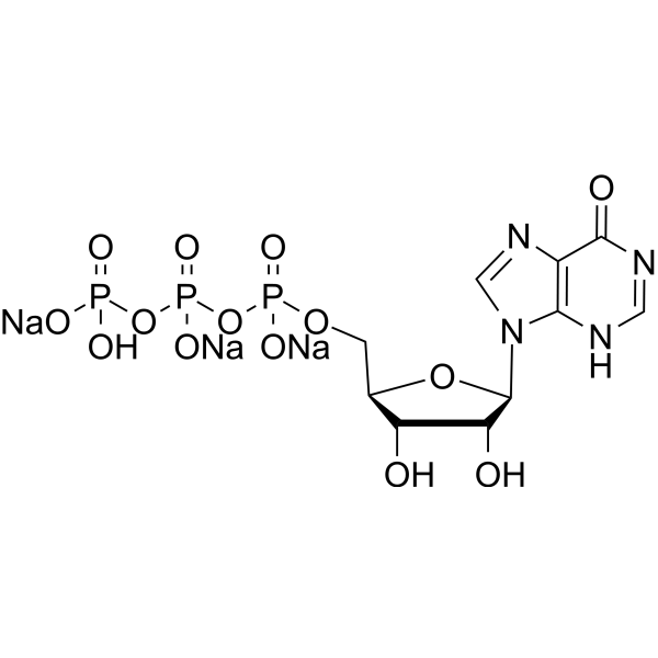 Inosine-5'-triphosphate trisodium salt Chemical Structure