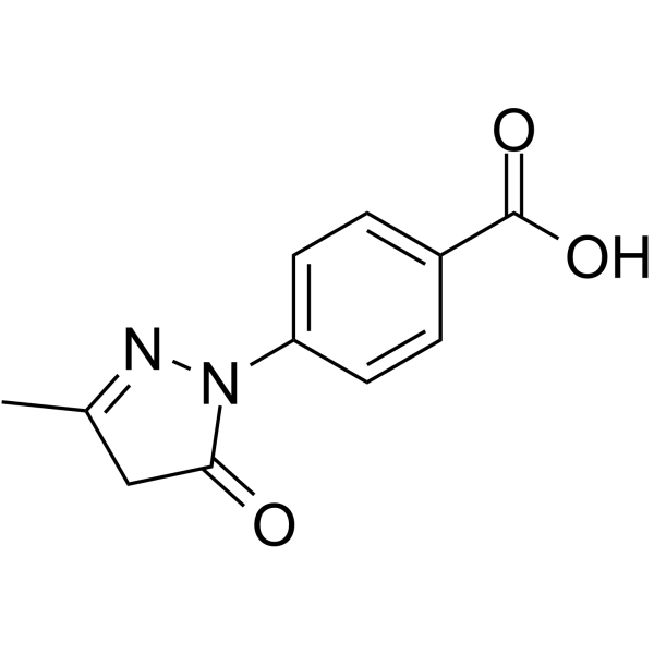 4-(3-Methyl-5-oxo-2-pyrazolin-1-yl)<em>benzoic</em> acid