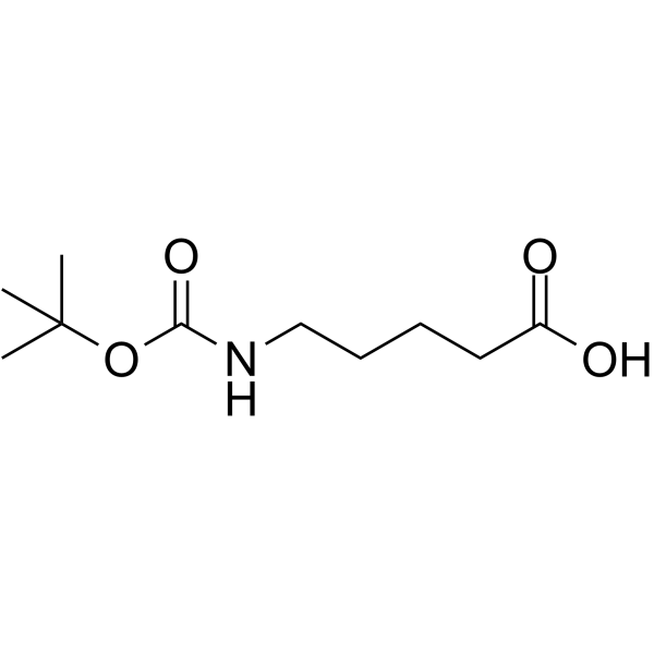 Boc-NH-C4-acid Chemical Structure
