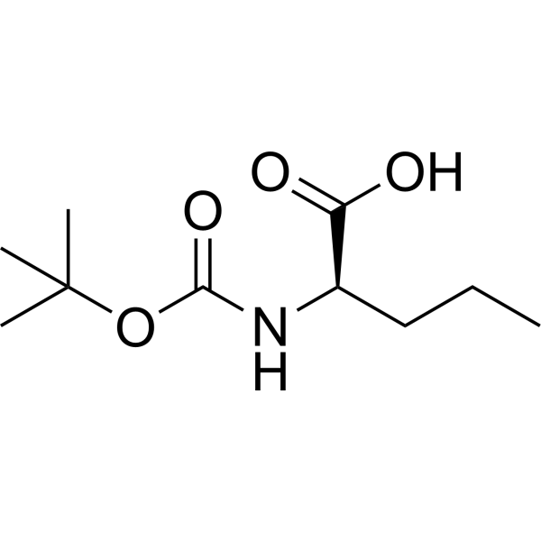 (<em>R)-2-((tert-Butoxycarbonyl)amino)pentanoic</em> acid
