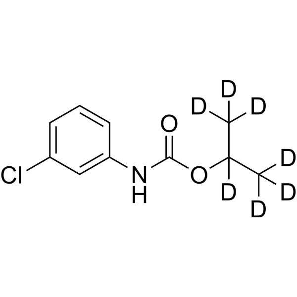 Chlorpropham-d<sub>7</sub> Chemical Structure
