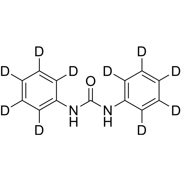 1,3-Diphenylurea-d<sub>10</sub> Chemical Structure