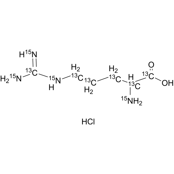 Arginine-13<em>C6</em>,15N4 hydrochloride