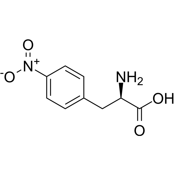 (R)-2-Amino-3-(4-nitrophenyl)propanoic acid Chemical Structure