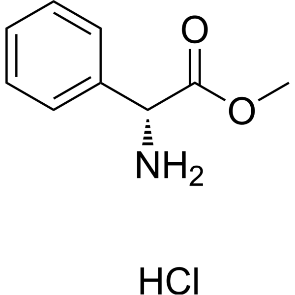 H-D-Phg-OMe.HCl Chemical Structure