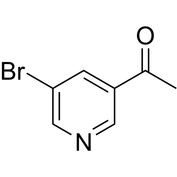 3-Acetyl-5-bromopyridine Chemical Structure