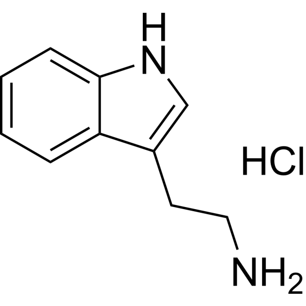 Tryptamine hydrochloride Chemical Structure