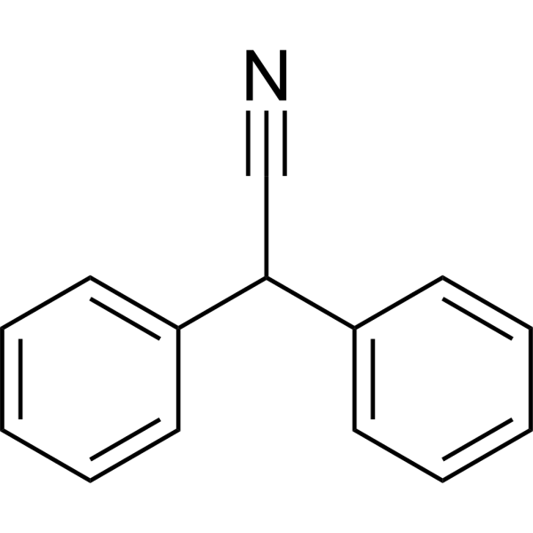 Diphenylacetonitrile Chemical Structure