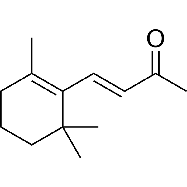 (E)-β-Ionone Chemical Structure
