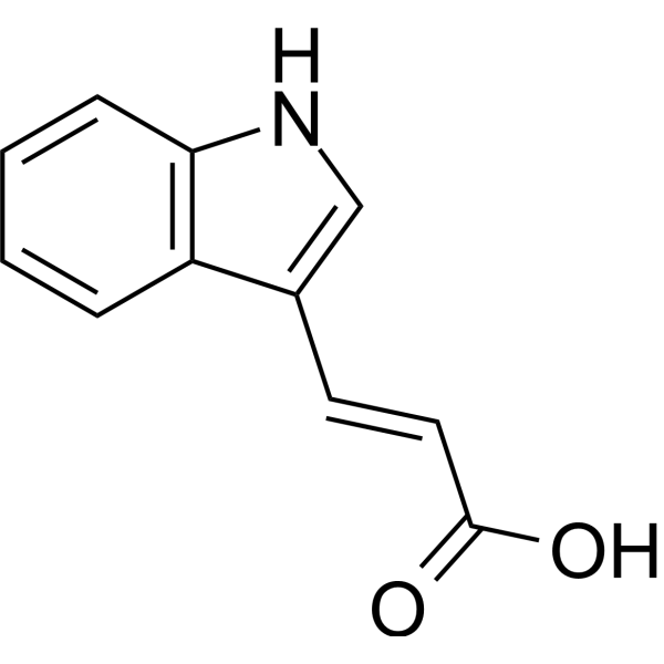 3-Indoleacrylic acid Chemical Structure
