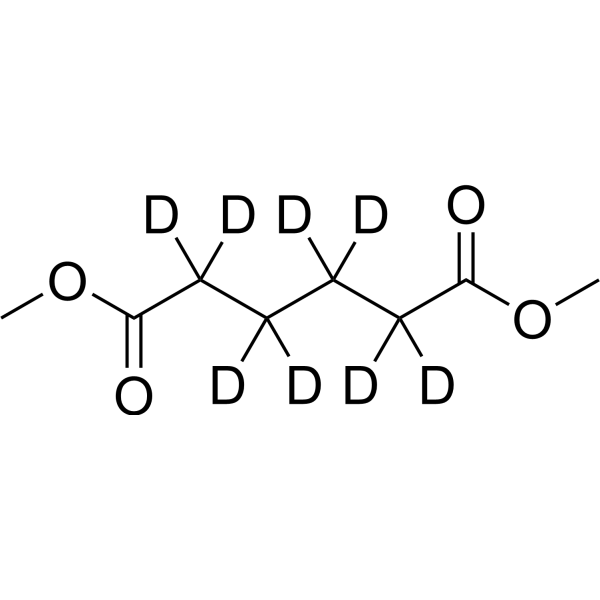 Dimethyl adipate-d<sub>8</sub> Chemical Structure