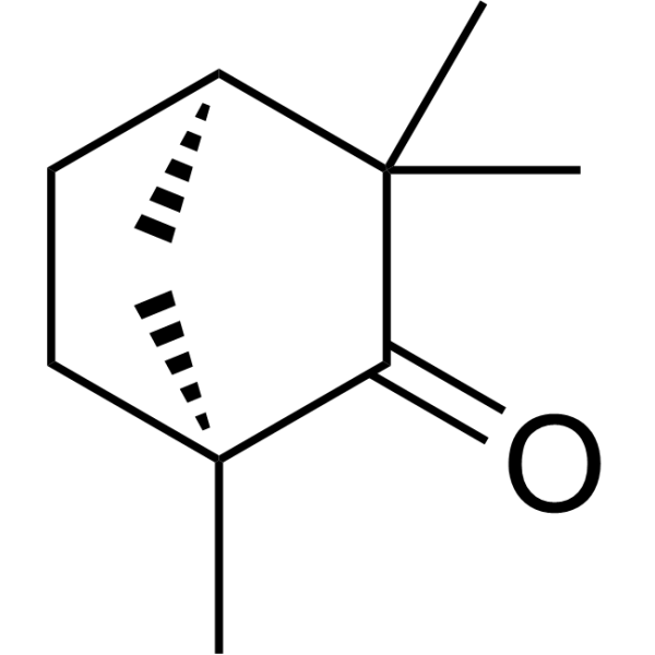 (+)-Fenchone Chemical Structure